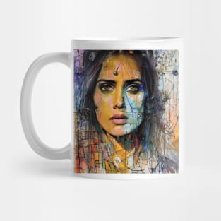 perfect beauty of Salma Mug